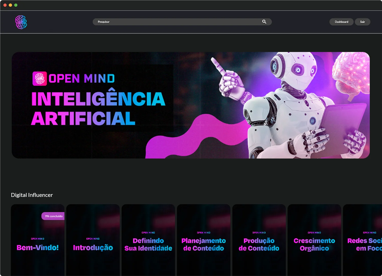 OpenMind | Educação para Jovens